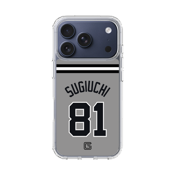 スリムプロテクションケース［ 読売ジャイアンツ - #81 SUGIUCHI - ビジター ］