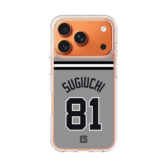 スリムプロテクションケース［ 読売ジャイアンツ - #81 SUGIUCHI - ビジター ］