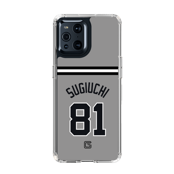 スリムプロテクションケース［ 読売ジャイアンツ - #81 SUGIUCHI - ビジター ］