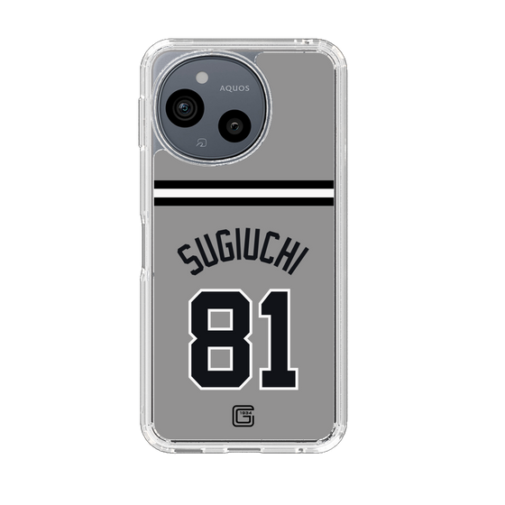 スリムプロテクションケース［ 読売ジャイアンツ - #81 SUGIUCHI - ビジター ］