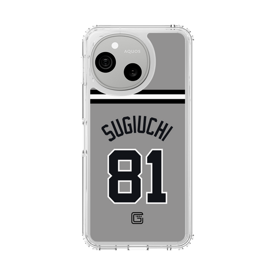 スリムプロテクションケース［ 読売ジャイアンツ - #81 SUGIUCHI - ビジター ］