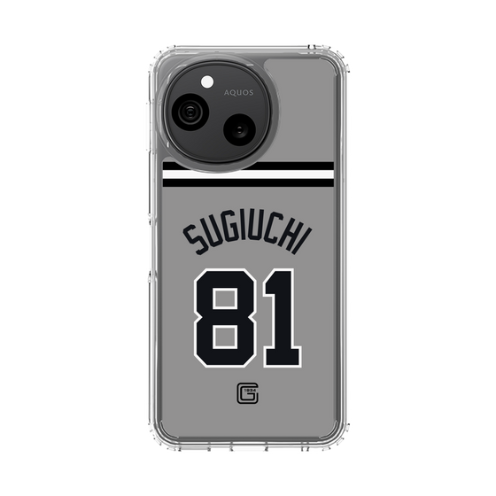 スリムプロテクションケース［ 読売ジャイアンツ - #81 SUGIUCHI - ビジター ］