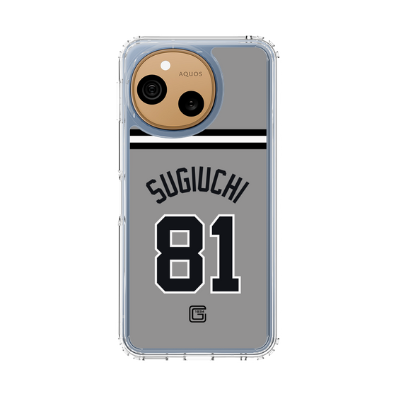 スリムプロテクションケース［ 読売ジャイアンツ - #81 SUGIUCHI - ビジター ］
