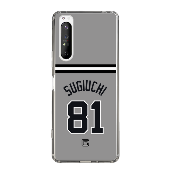 スリムプロテクションケース［ 読売ジャイアンツ - #81 SUGIUCHI - ビジター ］