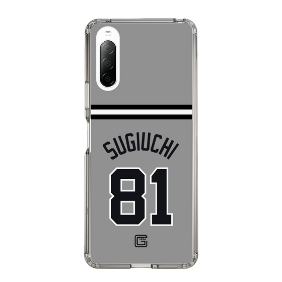 スリムプロテクションケース［ 読売ジャイアンツ - #81 SUGIUCHI - ビジター ］