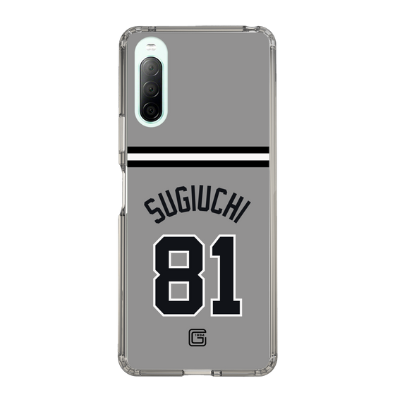 スリムプロテクションケース［ 読売ジャイアンツ - #81 SUGIUCHI - ビジター ］