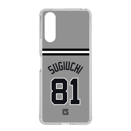 スリムプロテクションケース［ 読売ジャイアンツ - #81 SUGIUCHI - ビジター ］