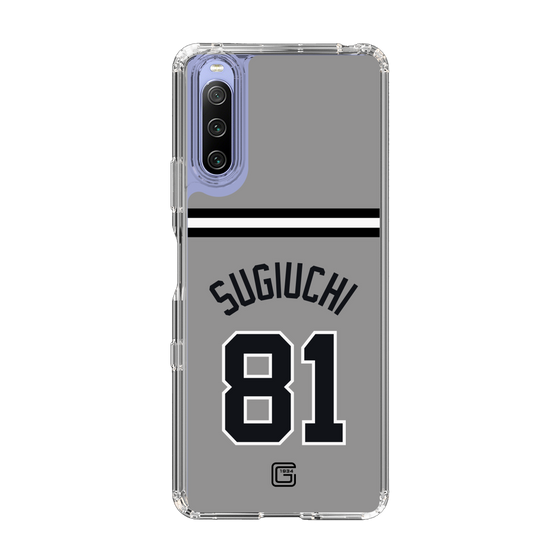 スリムプロテクションケース［ 読売ジャイアンツ - #81 SUGIUCHI - ビジター ］