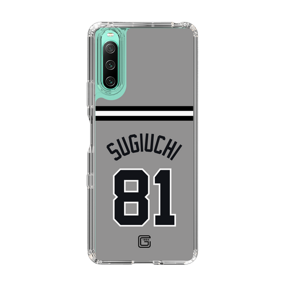 スリムプロテクションケース［ 読売ジャイアンツ - #81 SUGIUCHI - ビジター ］