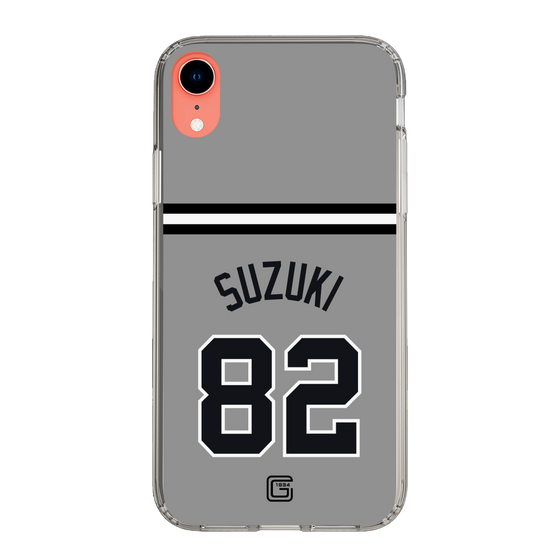 スリムプロテクションケース［ 読売ジャイアンツ - #82 SUZUKI - ビジター ］