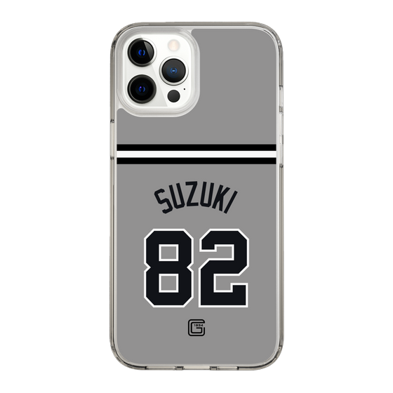 スリムプロテクションケース［ 読売ジャイアンツ - #82 SUZUKI - ビジター ］