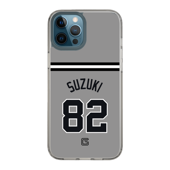 スリムプロテクションケース［ 読売ジャイアンツ - #82 SUZUKI - ビジター ］