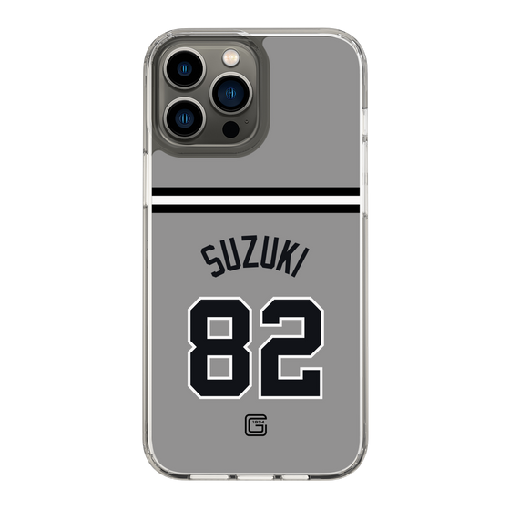 スリムプロテクションケース［ 読売ジャイアンツ - #82 SUZUKI - ビジター ］