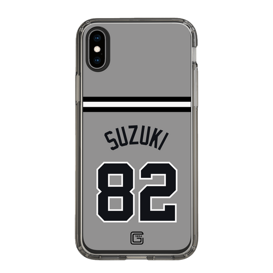 スリムプロテクションケース［ 読売ジャイアンツ - #82 SUZUKI - ビジター ］