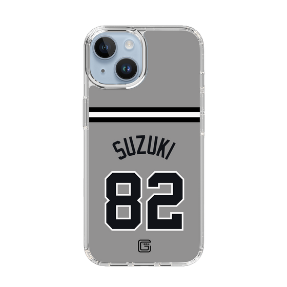 スリムプロテクションケース［ 読売ジャイアンツ - #82 SUZUKI - ビジター ］