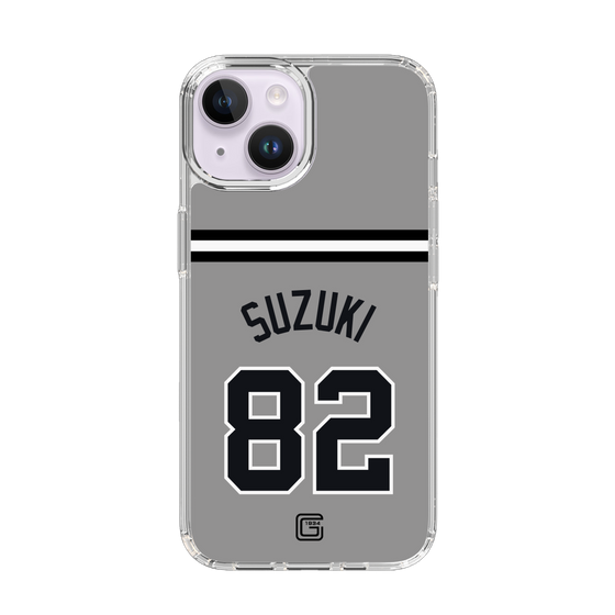 スリムプロテクションケース［ 読売ジャイアンツ - #82 SUZUKI - ビジター ］