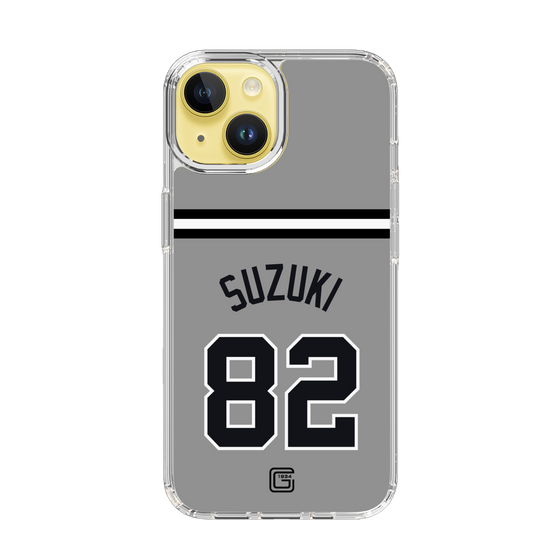 スリムプロテクションケース［ 読売ジャイアンツ - #82 SUZUKI - ビジター ］