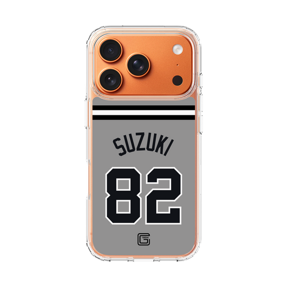 スリムプロテクションケース［ 読売ジャイアンツ - #82 SUZUKI - ビジター ］