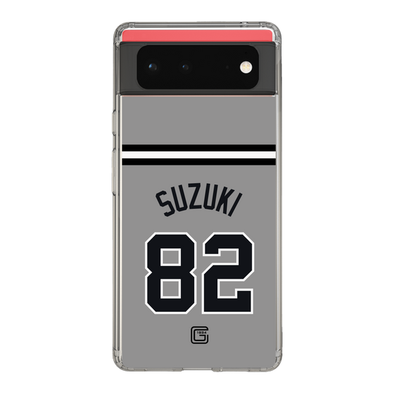 スリムプロテクションケース［ 読売ジャイアンツ - #82 SUZUKI - ビジター ］