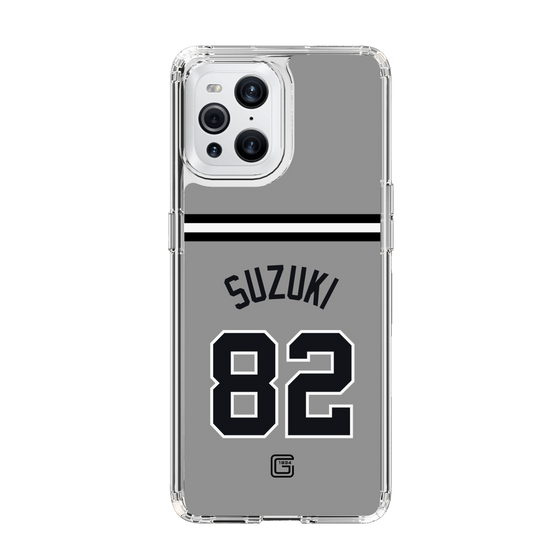 スリムプロテクションケース［ 読売ジャイアンツ - #82 SUZUKI - ビジター ］