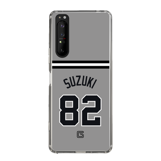 スリムプロテクションケース［ 読売ジャイアンツ - #82 SUZUKI - ビジター ］