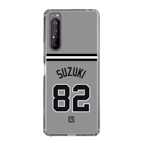 スリムプロテクションケース［ 読売ジャイアンツ - #82 SUZUKI - ビジター ］