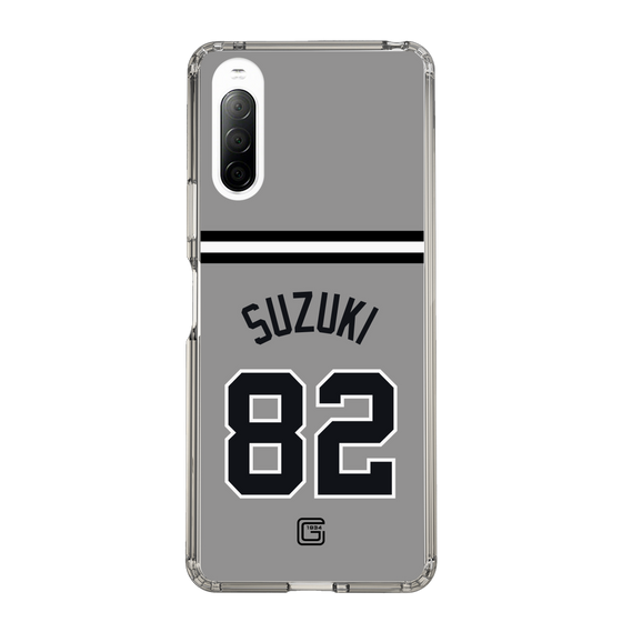 スリムプロテクションケース［ 読売ジャイアンツ - #82 SUZUKI - ビジター ］