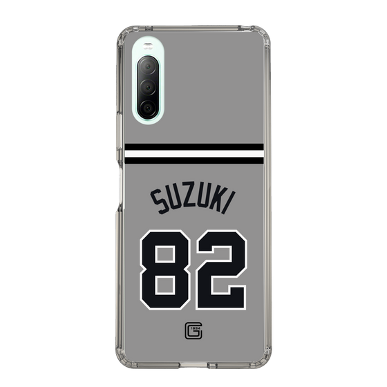スリムプロテクションケース［ 読売ジャイアンツ - #82 SUZUKI - ビジター ］