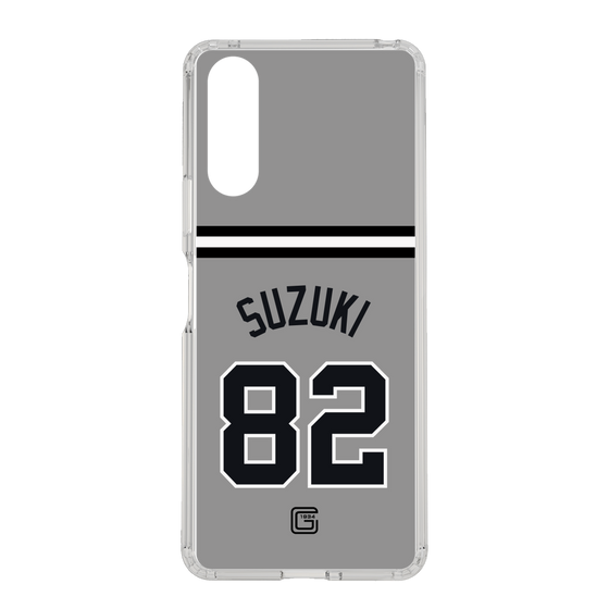 スリムプロテクションケース［ 読売ジャイアンツ - #82 SUZUKI - ビジター ］