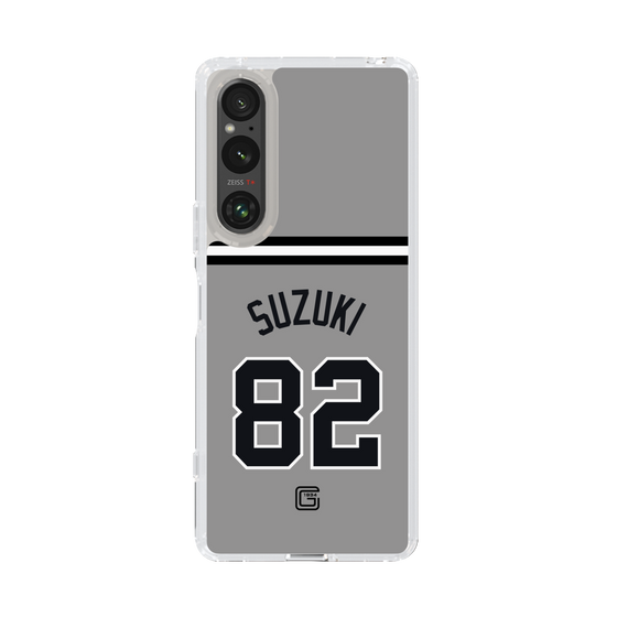 スリムプロテクションケース［ 読売ジャイアンツ - #82 SUZUKI - ビジター ］