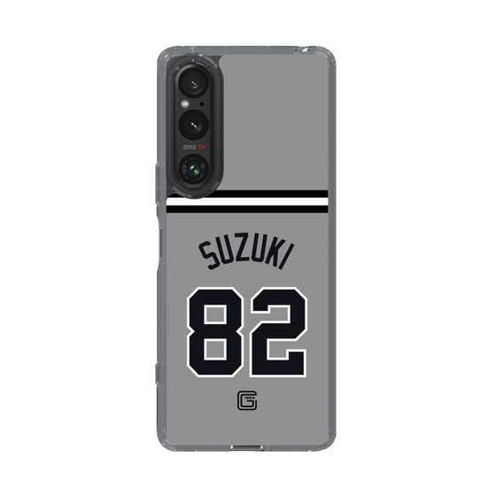 スリムプロテクションケース［ 読売ジャイアンツ - #82 SUZUKI - ビジター ］