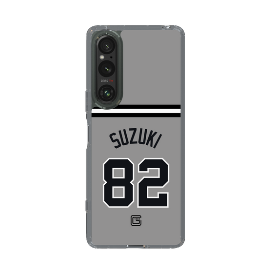 スリムプロテクションケース［ 読売ジャイアンツ - #82 SUZUKI - ビジター ］