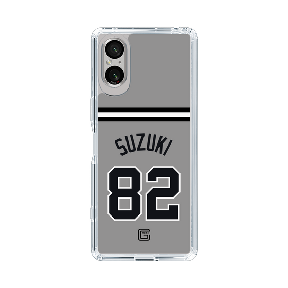スリムプロテクションケース［ 読売ジャイアンツ - #82 SUZUKI - ビジター ］