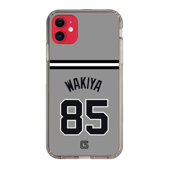 スリムプロテクションケース［ 読売ジャイアンツ - #85 WAKIYA - ビジター ］