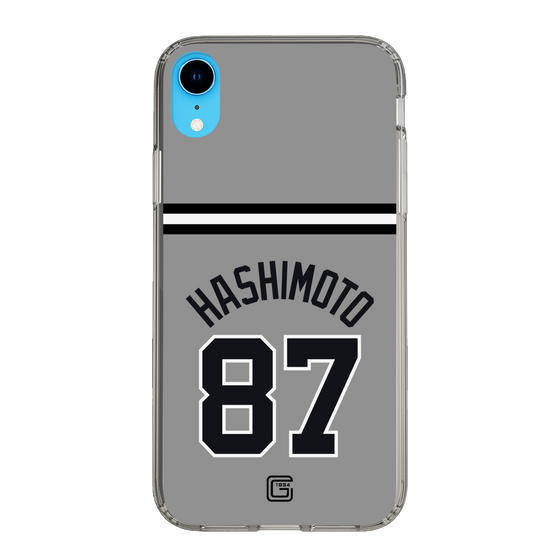 スリムプロテクションケース［ 読売ジャイアンツ - #87 HASHIMOTO - ビジター ］