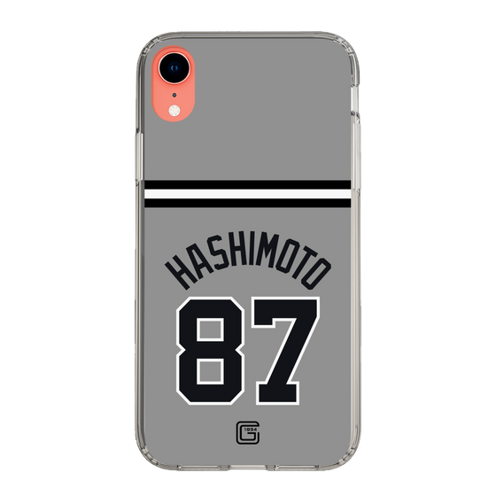 スリムプロテクションケース［ 読売ジャイアンツ - #87 HASHIMOTO - ビジター ］