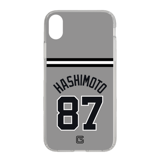 スリムプロテクションケース［ 読売ジャイアンツ - #87 HASHIMOTO - ビジター ］