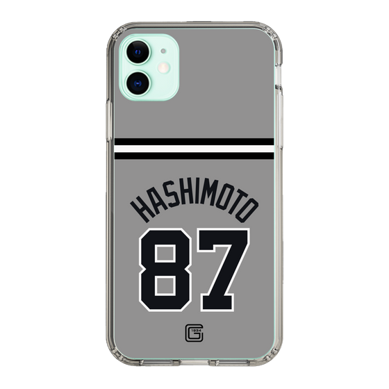 スリムプロテクションケース［ 読売ジャイアンツ - #87 HASHIMOTO - ビジター ］