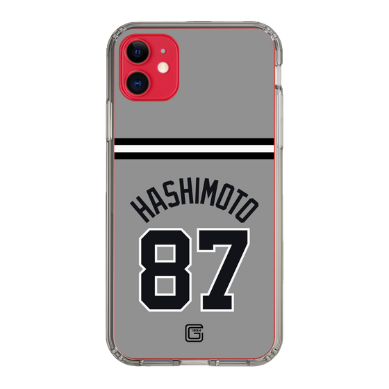 スリムプロテクションケース［ 読売ジャイアンツ - #87 HASHIMOTO - ビジター ］