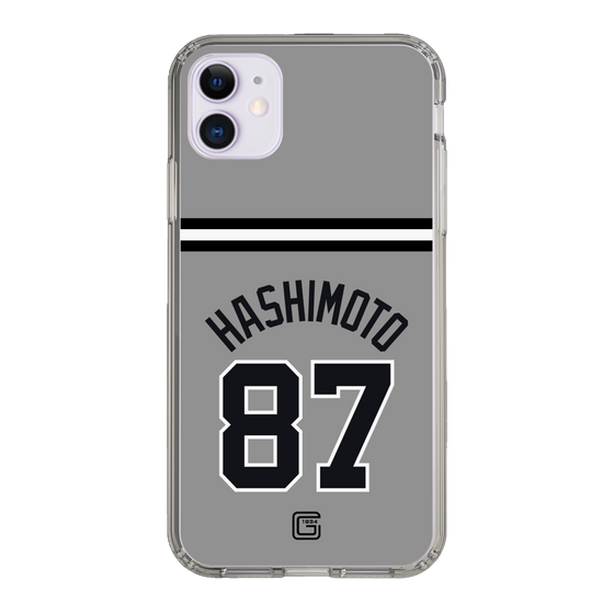 スリムプロテクションケース［ 読売ジャイアンツ - #87 HASHIMOTO - ビジター ］