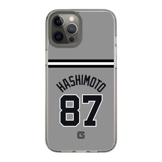スリムプロテクションケース［ 読売ジャイアンツ - #87 HASHIMOTO - ビジター ］