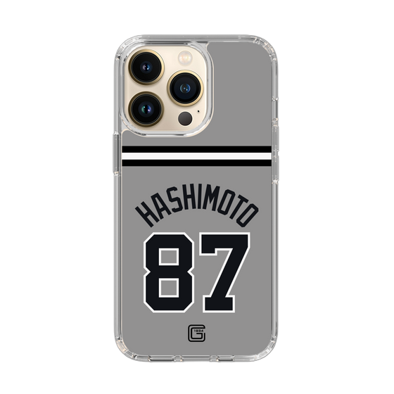 スリムプロテクションケース［ 読売ジャイアンツ - #87 HASHIMOTO - ビジター ］