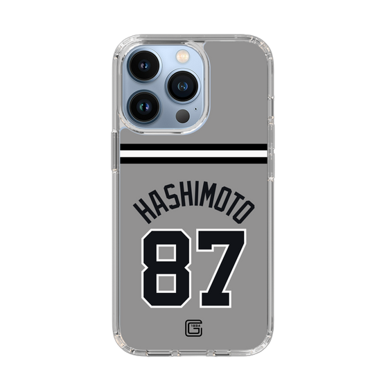 スリムプロテクションケース［ 読売ジャイアンツ - #87 HASHIMOTO - ビジター ］