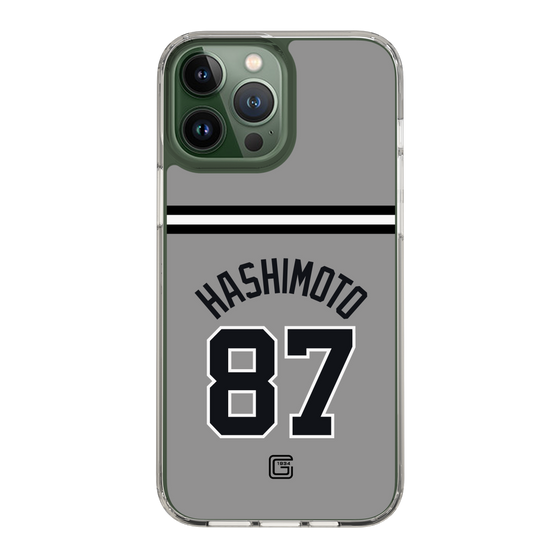スリムプロテクションケース［ 読売ジャイアンツ - #87 HASHIMOTO - ビジター ］