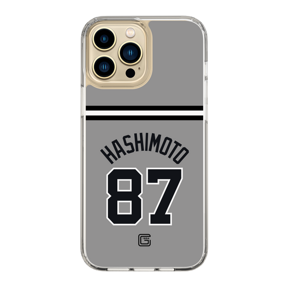 スリムプロテクションケース［ 読売ジャイアンツ - #87 HASHIMOTO - ビジター ］