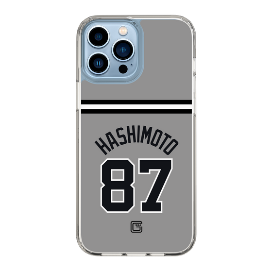 スリムプロテクションケース［ 読売ジャイアンツ - #87 HASHIMOTO - ビジター ］