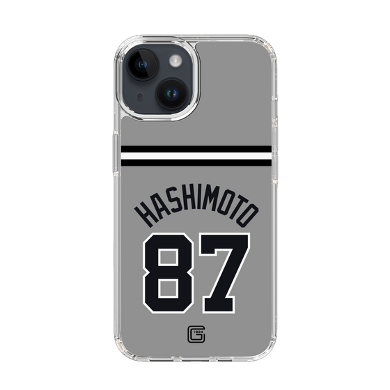 スリムプロテクションケース［ 読売ジャイアンツ - #87 HASHIMOTO - ビジター ］
