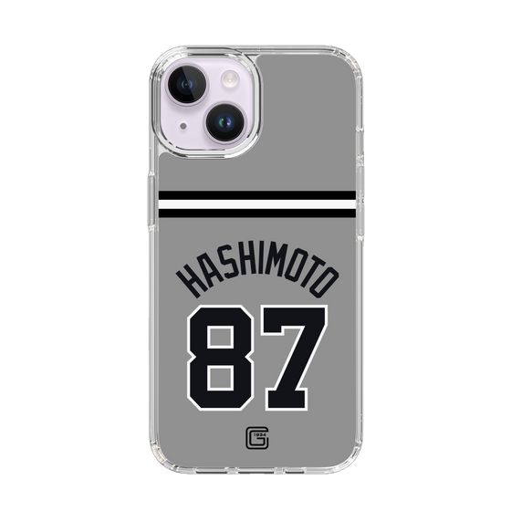 スリムプロテクションケース［ 読売ジャイアンツ - #87 HASHIMOTO - ビジター ］
