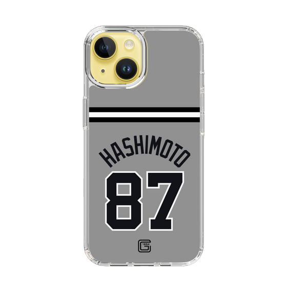 スリムプロテクションケース［ 読売ジャイアンツ - #87 HASHIMOTO - ビジター ］