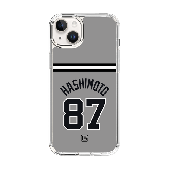 スリムプロテクションケース［ 読売ジャイアンツ - #87 HASHIMOTO - ビジター ］